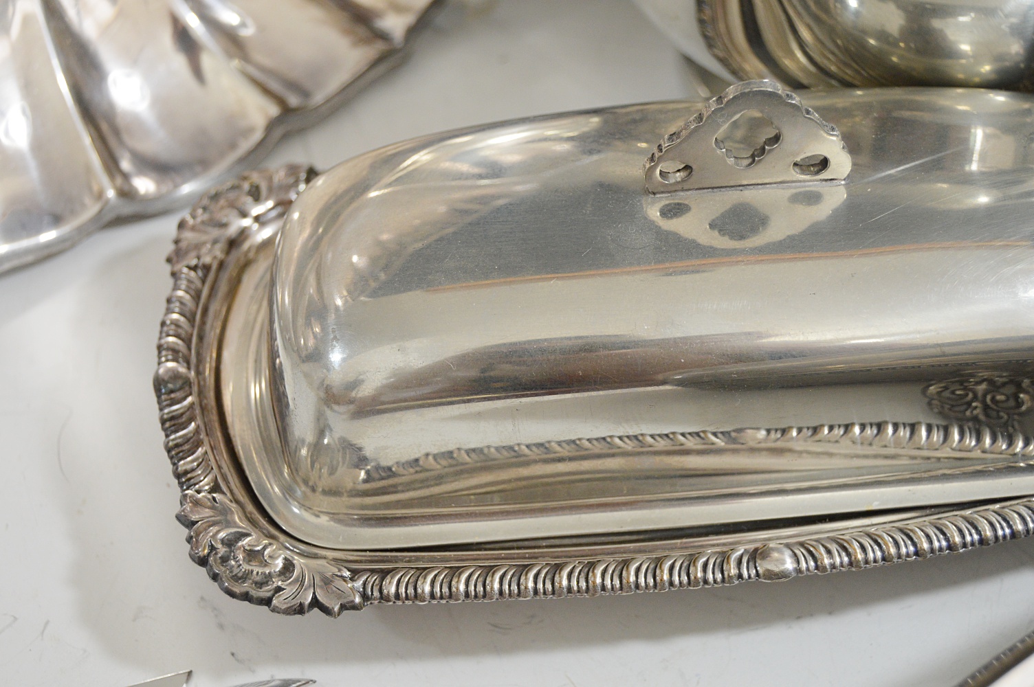 Selection of Pewter and Silver Plated Pieces