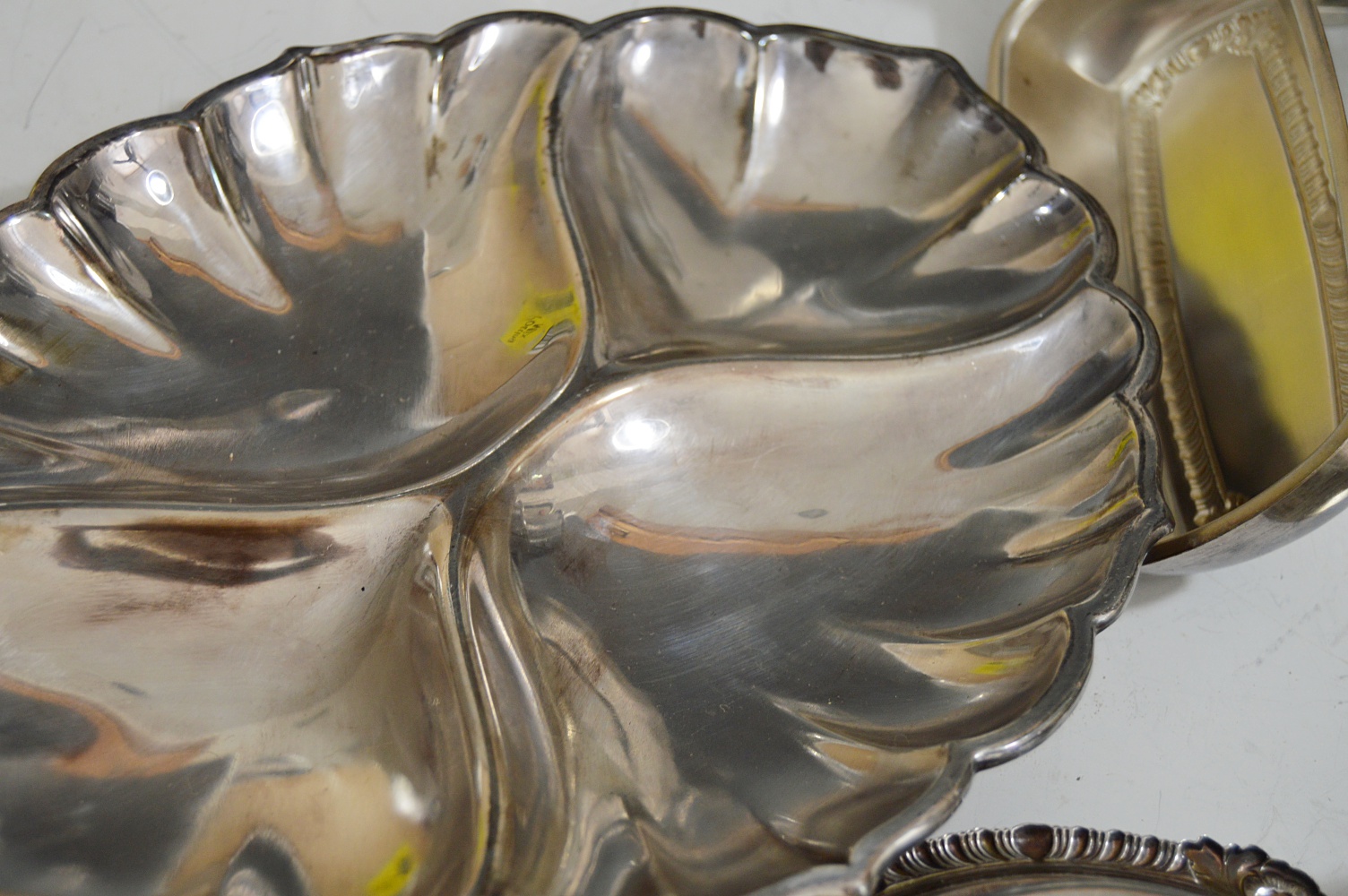 Selection of Pewter and Silver Plated Pieces