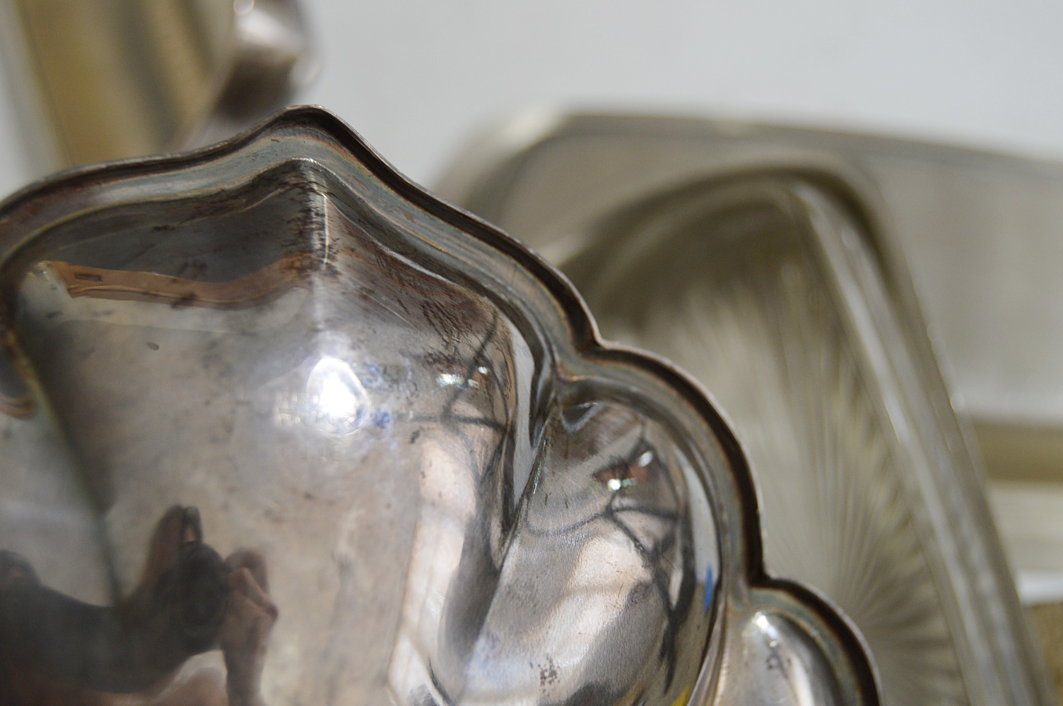 Selection of Pewter and Silver Plated Pieces