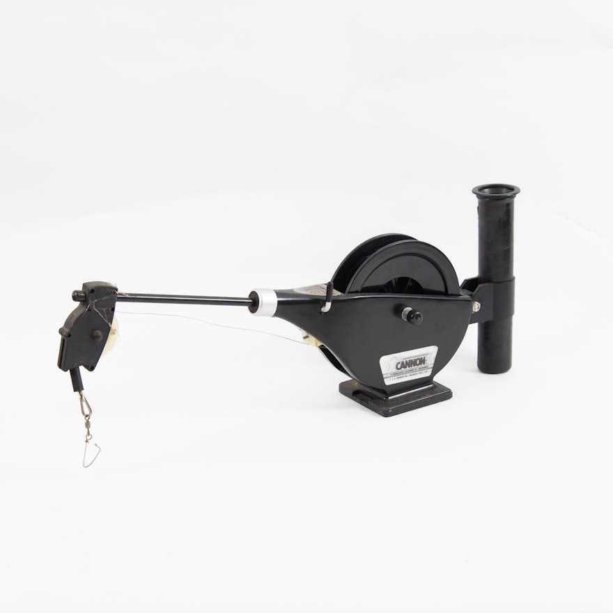 Cannon Econo-Rigger Downrigger with Fishing Rod Holder