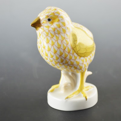 Herend Chick Porcelain Figurine