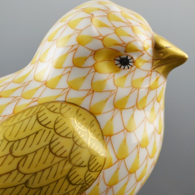 Herend Chick Porcelain Figurine