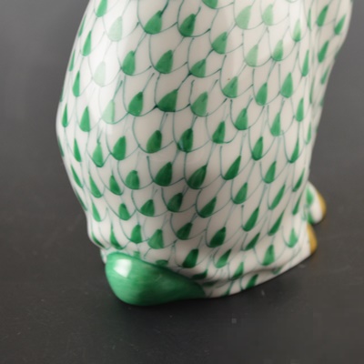 Herend Rabbit Porcelain Figurine