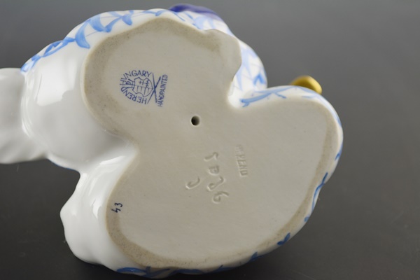 Herend Pair of Ducks Porcelain Figurine