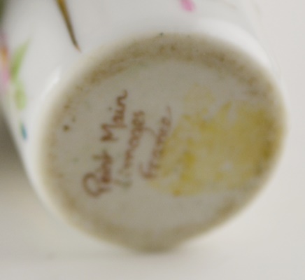 Two Limoges Porcelain Trinket Boxes