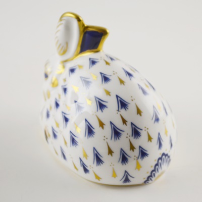 Royal Crown Derby China Bunny Figurine