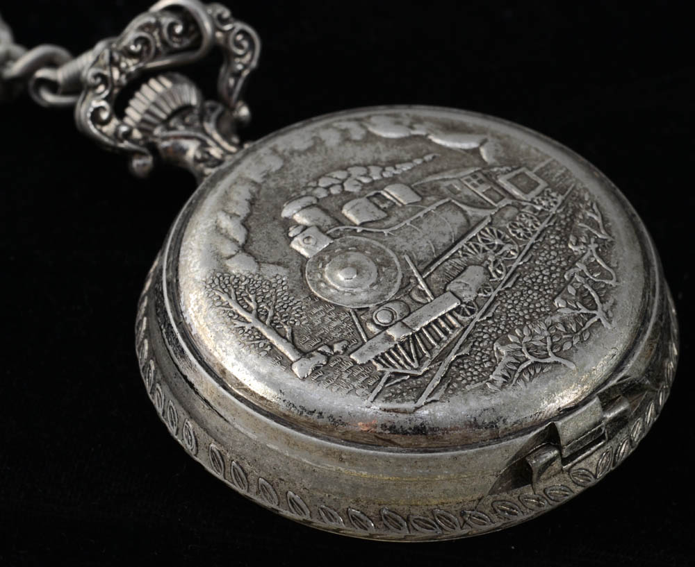 Two Pocket Watches Westclox and Unitron