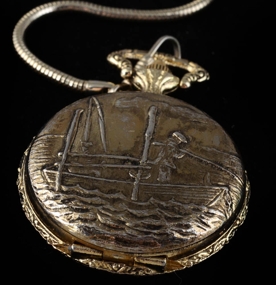 Two Pocket Watches Westclox and Unitron