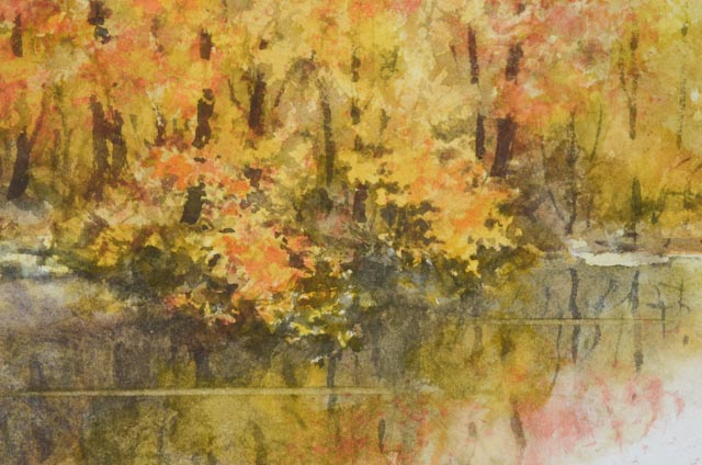 Emerick C. Malagorski Original Watercolor Landscape