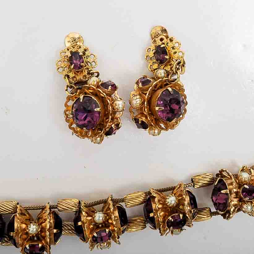 1960's Costume Demi Parure