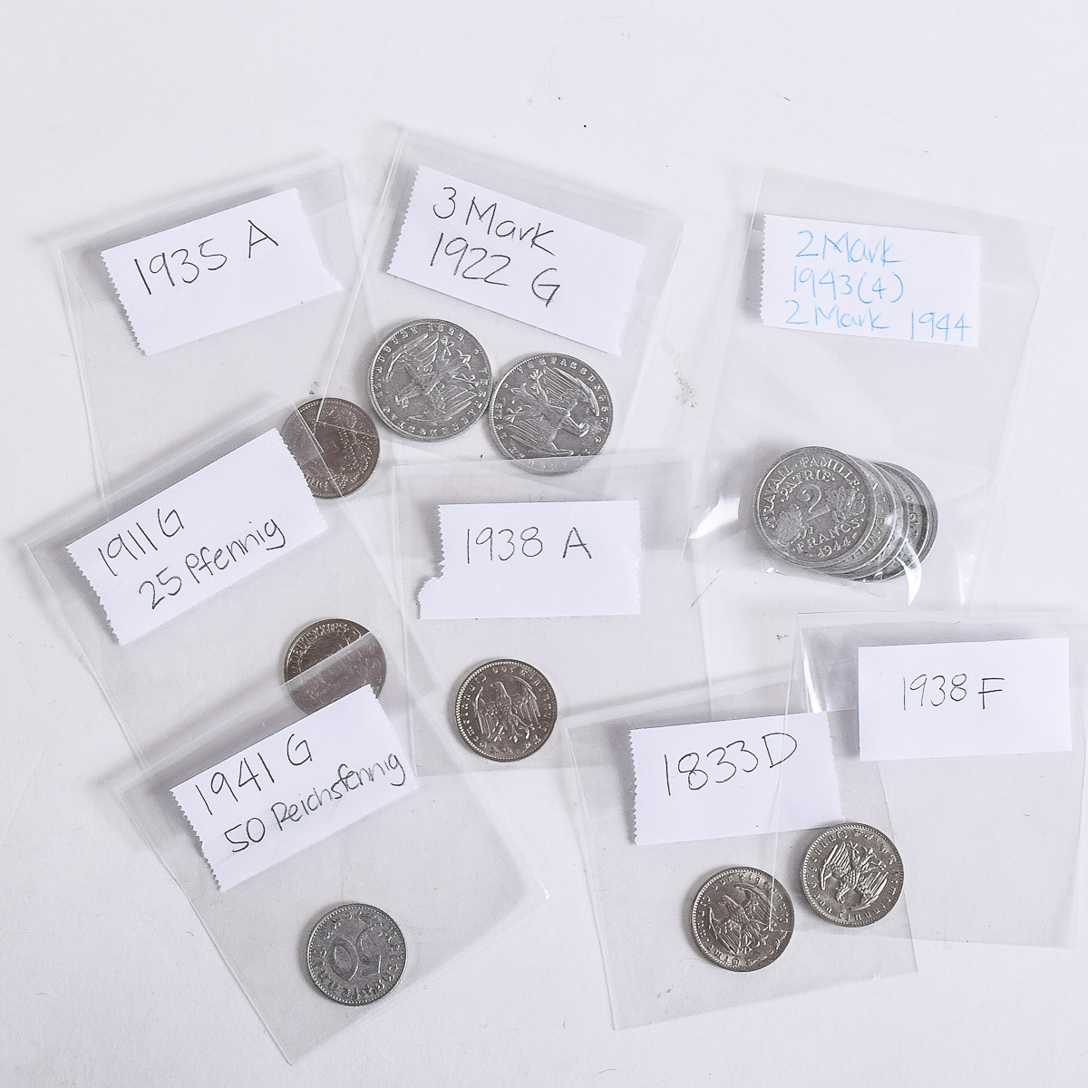 Assortment of Vintage European Coins