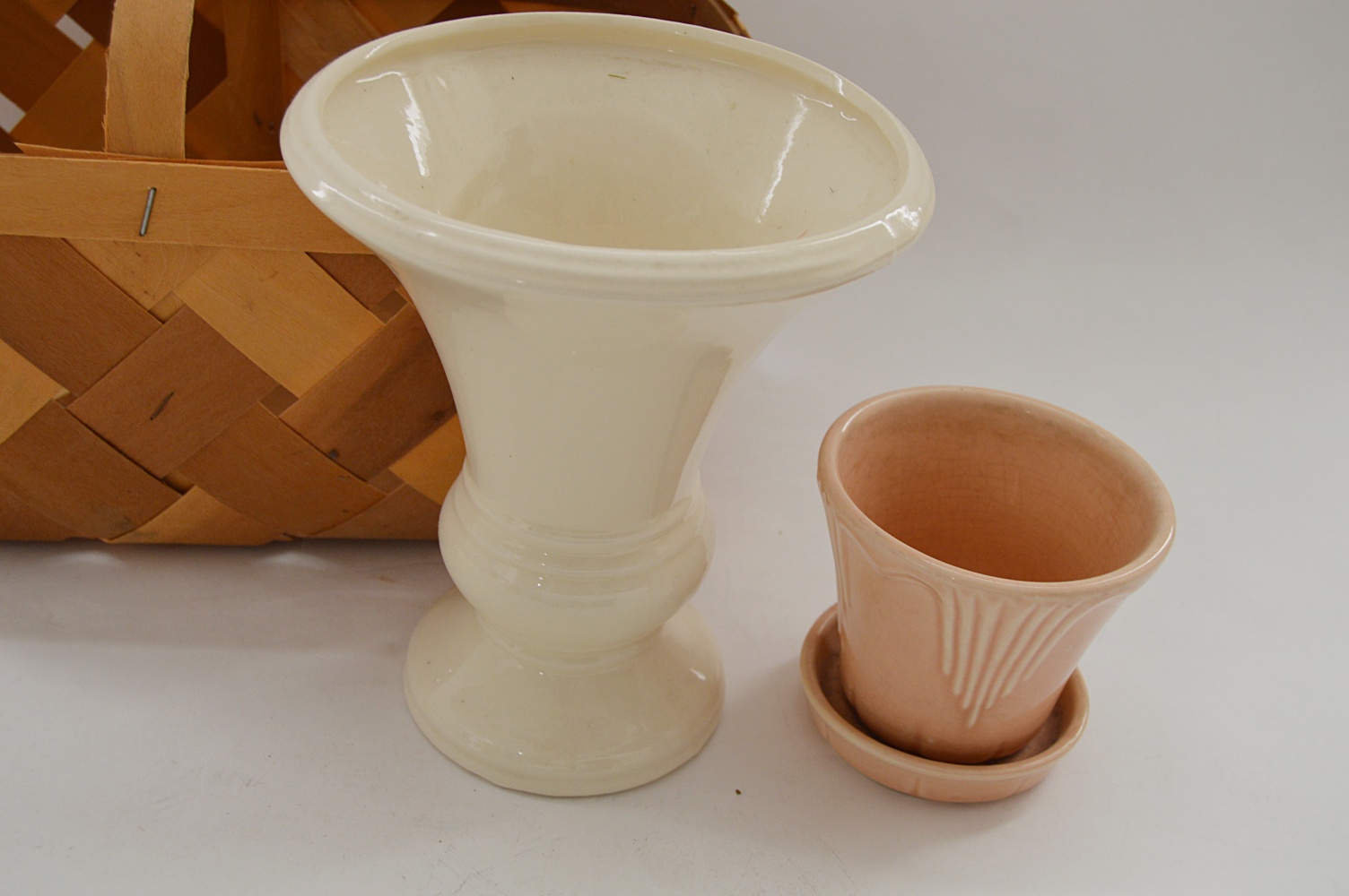 Vintage Vases and Flower Pots, Metal Flower Frogs