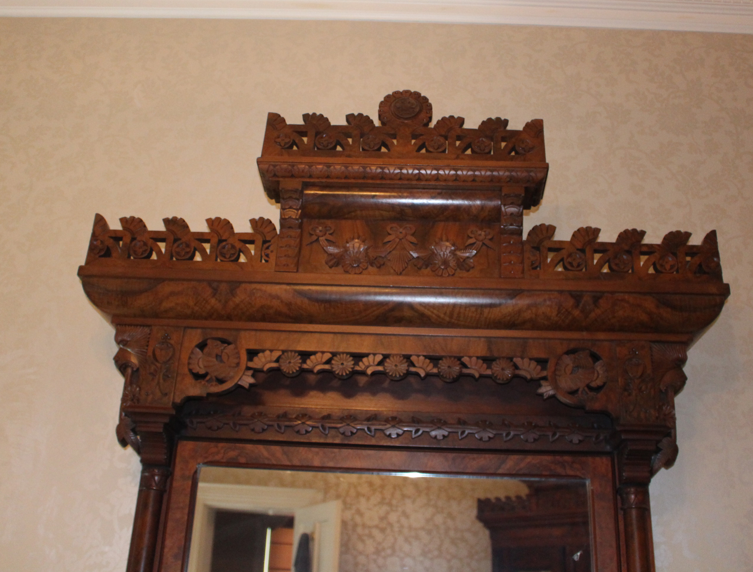 Antique Victorian Eastlake Style Dresser with Mirror