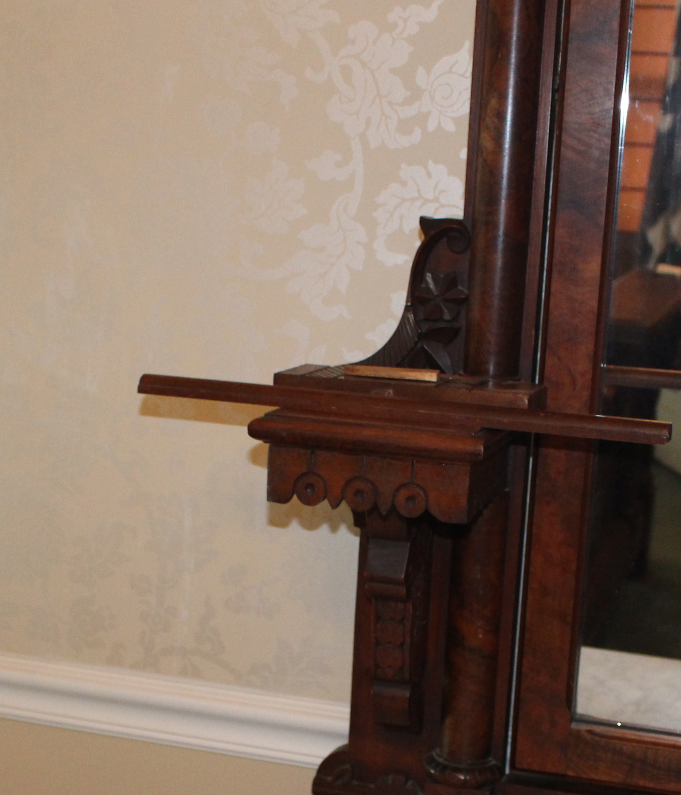 Antique Victorian Eastlake Style Dresser with Mirror