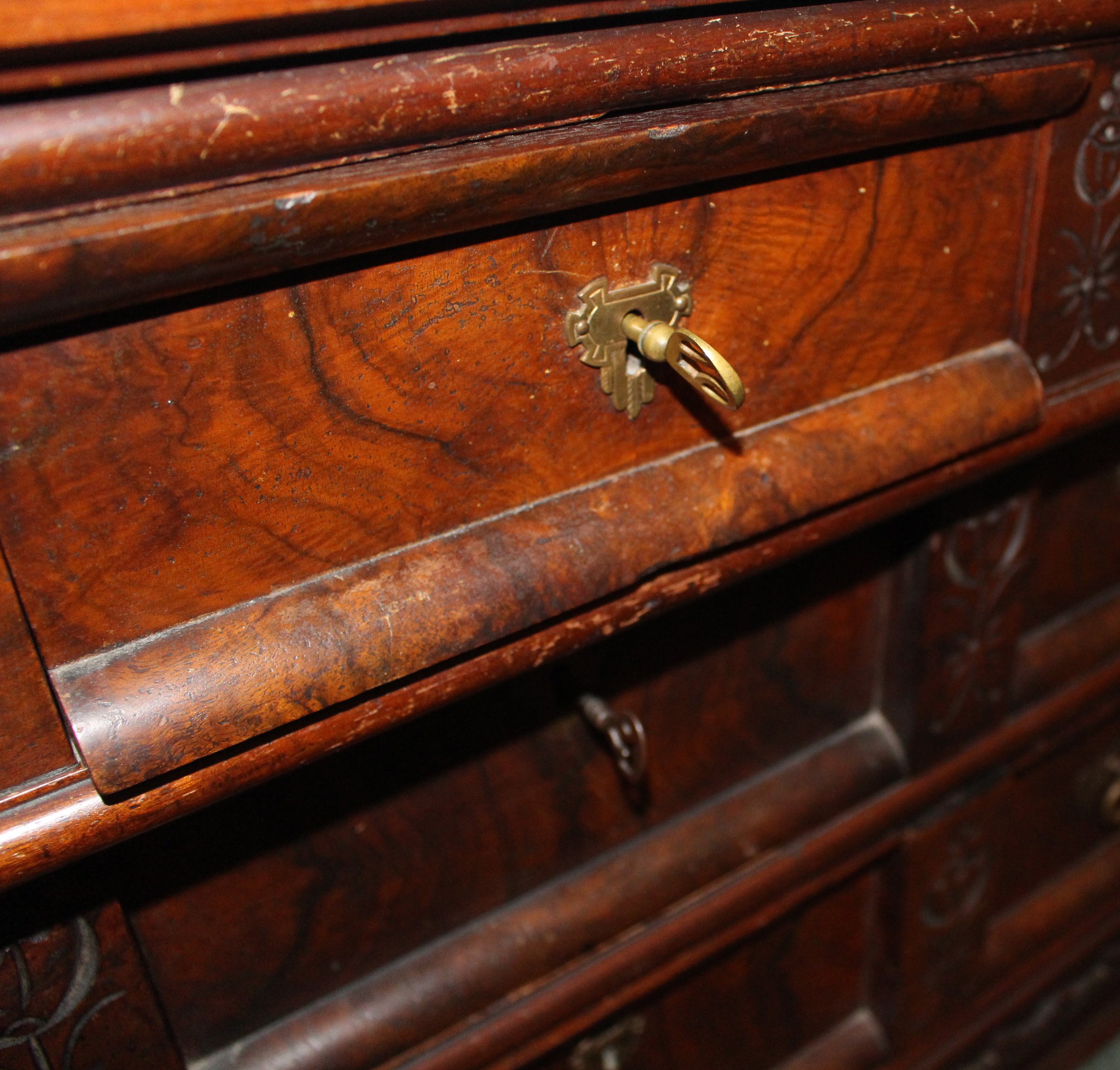 Antique Victorian Eastlake Style Dresser with Mirror