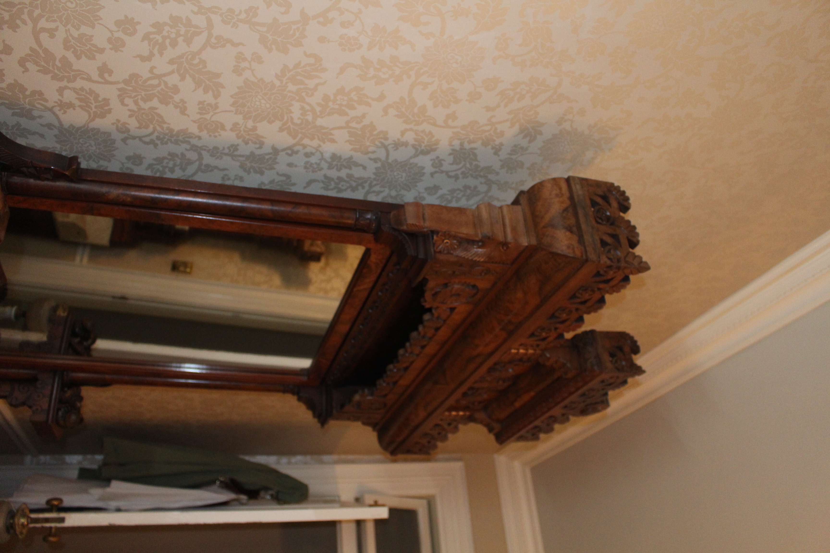 Antique Victorian Eastlake Style Dresser with Mirror