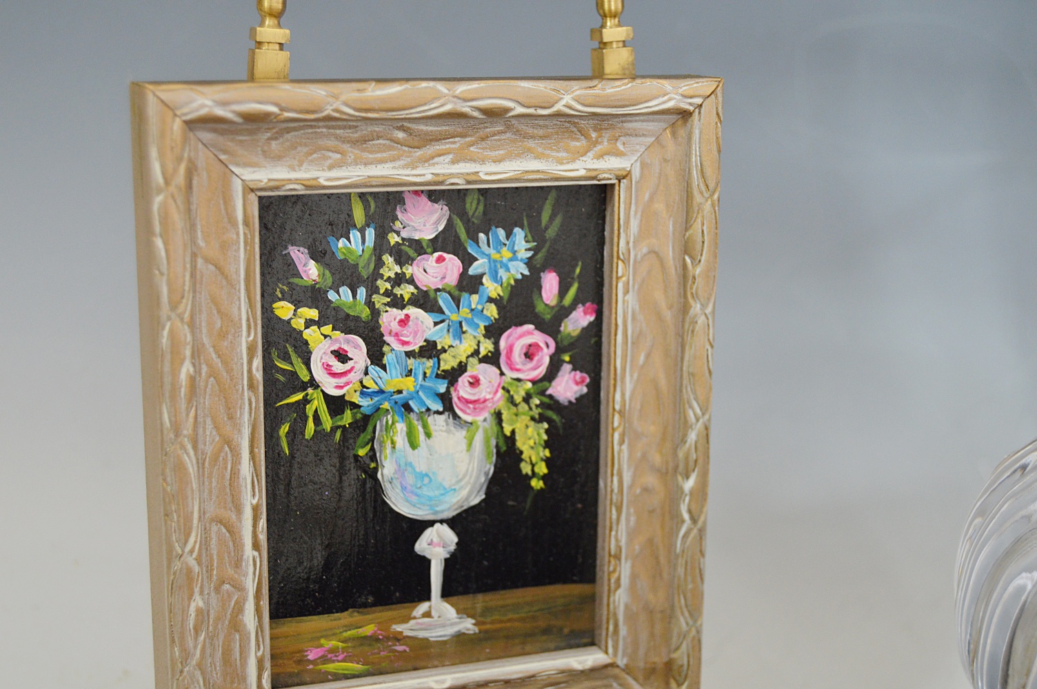 Vintage Collectibles, Original Painting, Seiko Clock