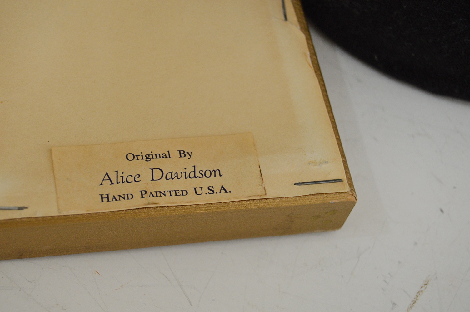 Vintage Collectibles, Original Painting, Seiko Clock