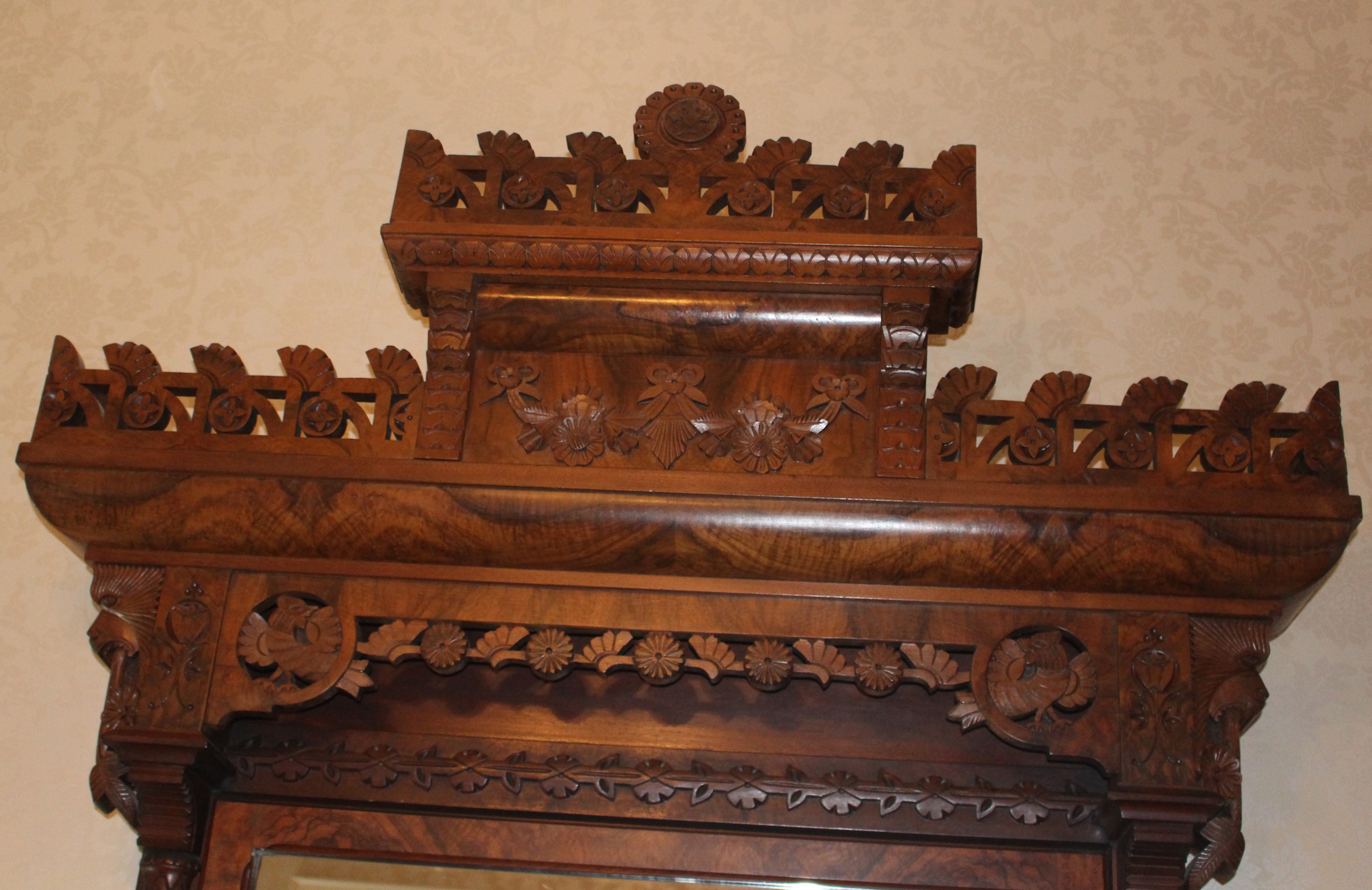 Antique Victorian Eastlake Style Dresser with Mirror