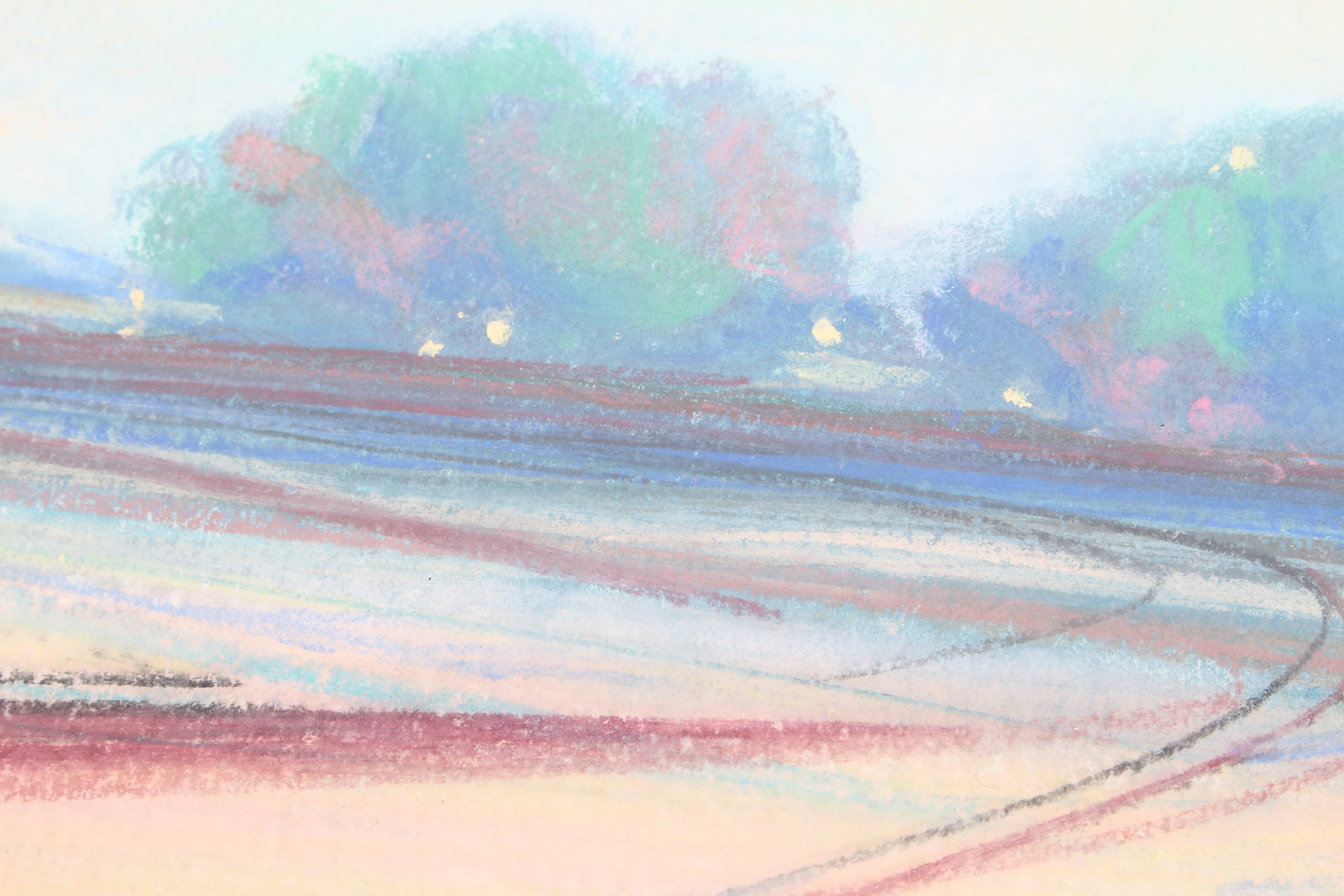 Pair of Pastel Drawings by Gay Petach