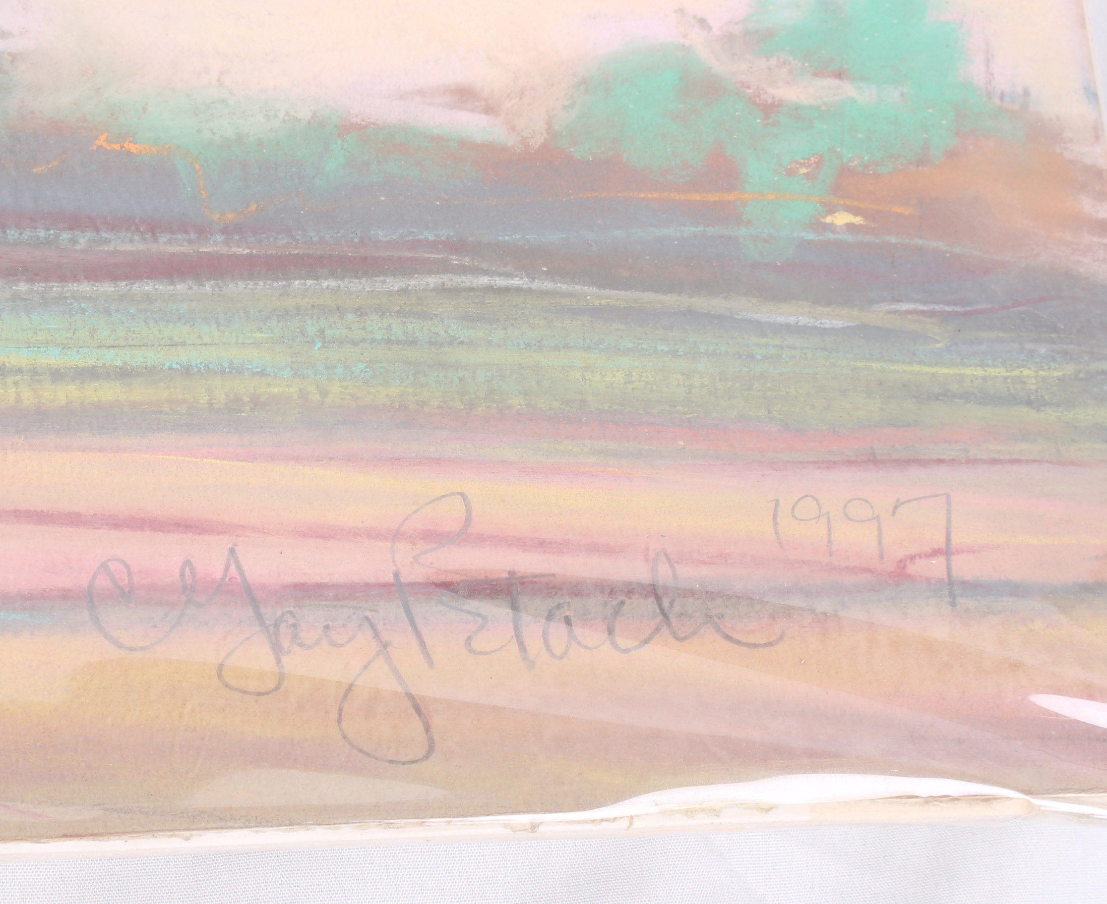 Pair of Pastel Drawings by Gay Petach