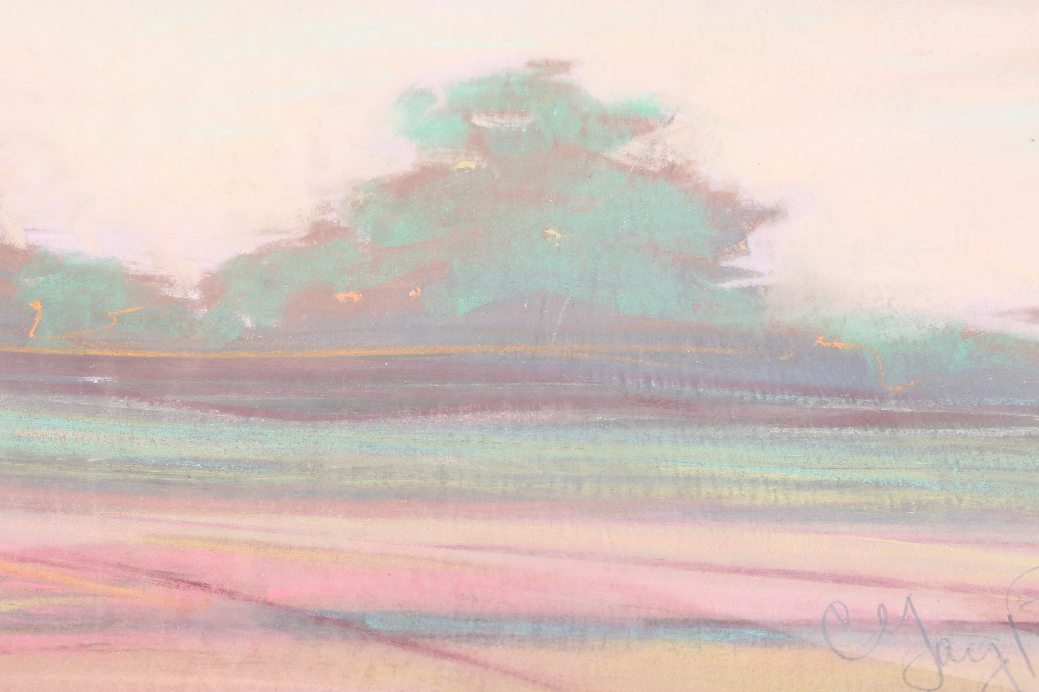 Pair of Pastel Drawings by Gay Petach