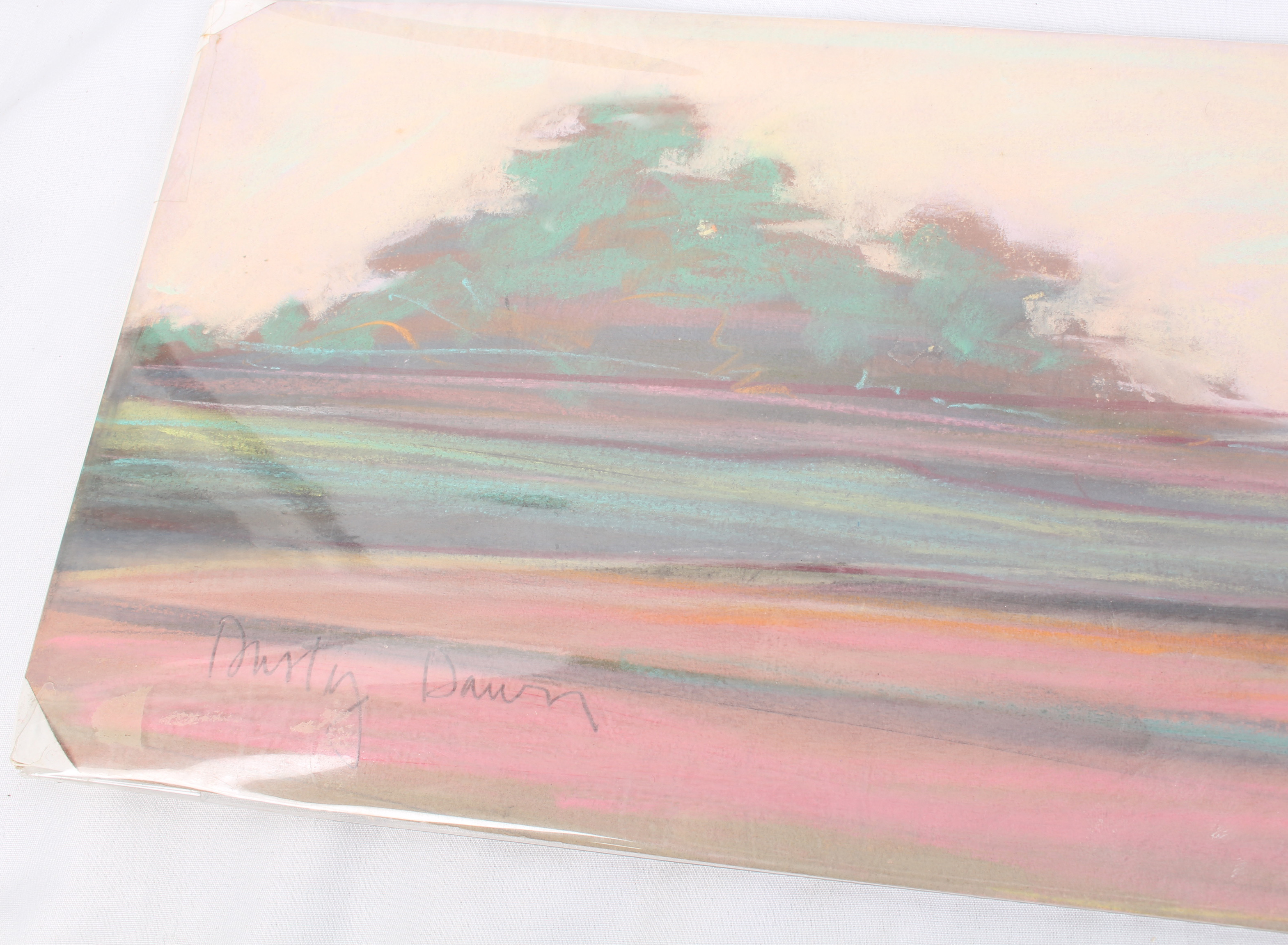 Pair of Pastel Drawings by Gay Petach