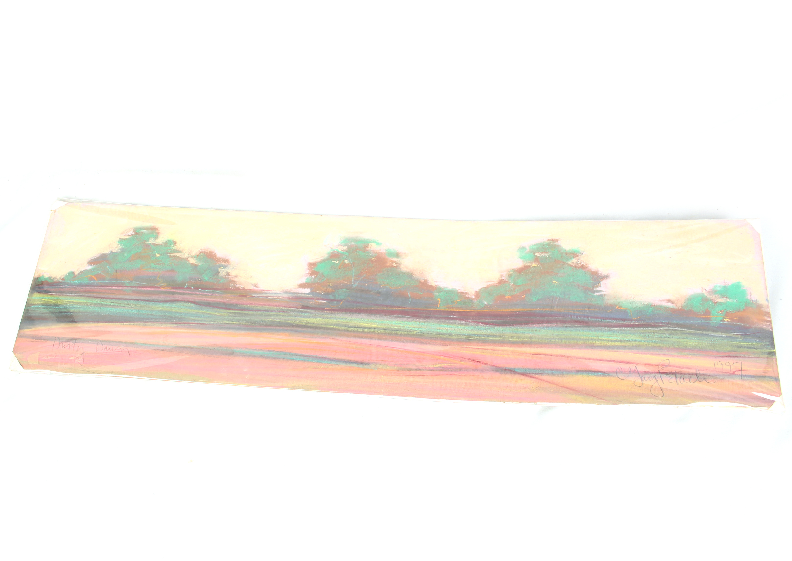 Pair of Pastel Drawings by Gay Petach