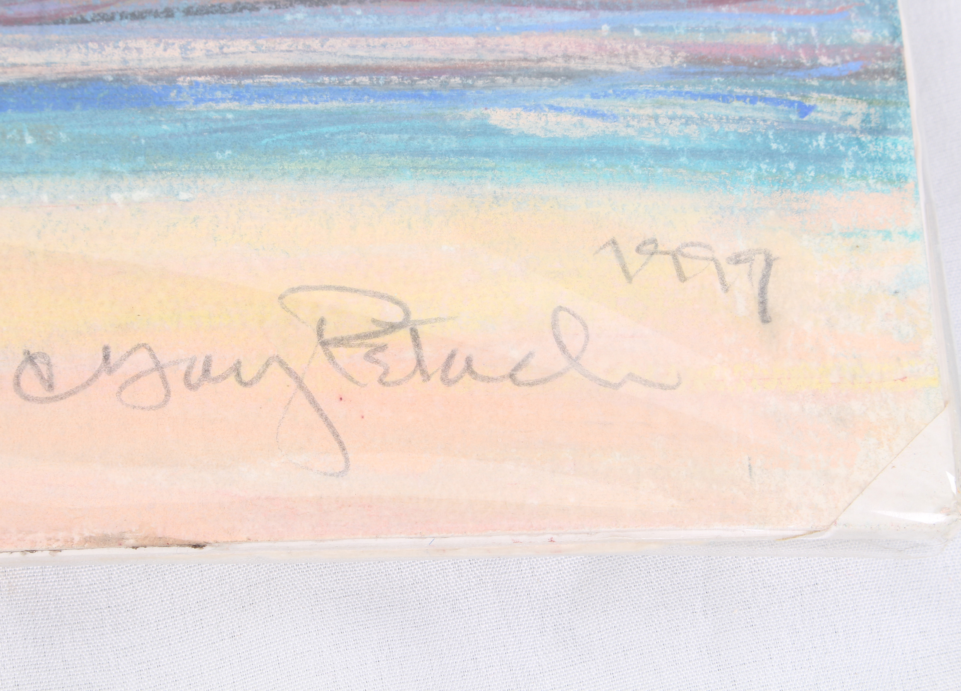 Pair of Pastel Drawings by Gay Petach