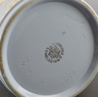 Wedgwood Etruria & Barlaston Blue Queensware Pitcher/Jug