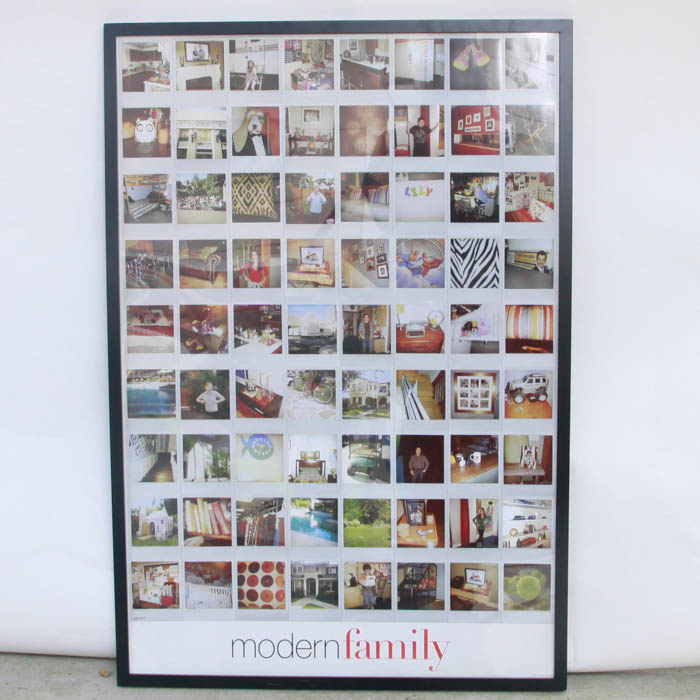 Framed ABC "Modern Family" Poster