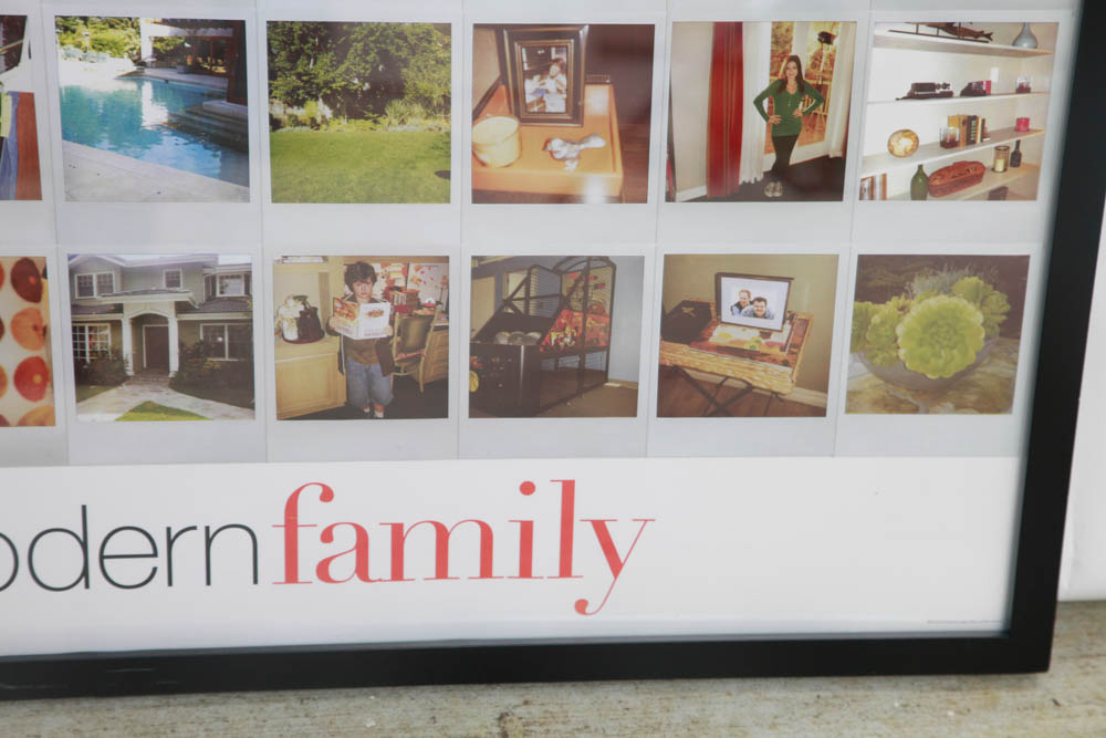 Framed ABC "Modern Family" Poster