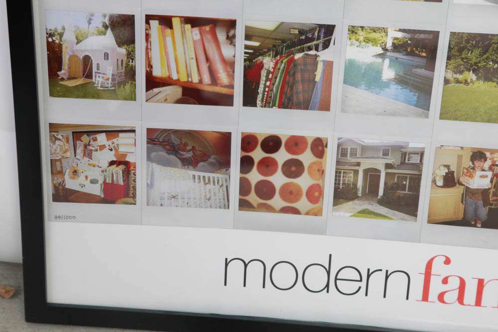 Framed ABC "Modern Family" Poster