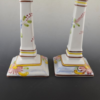 Pair of Jay Willfred Candlesticks