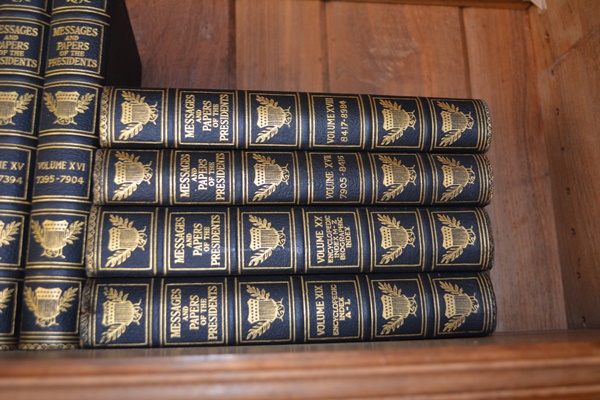 Set of "Messages and Papers of the Presidents" Vol. I-XX Hardcover Books