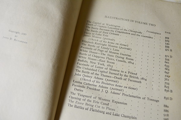 Set of "Messages and Papers of the Presidents" Vol. I-XX Hardcover Books