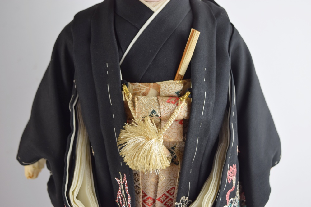 Exquisite Pair of Vintage Ichimatsu Dolls, Girl and Boy in Traditional Kiimono