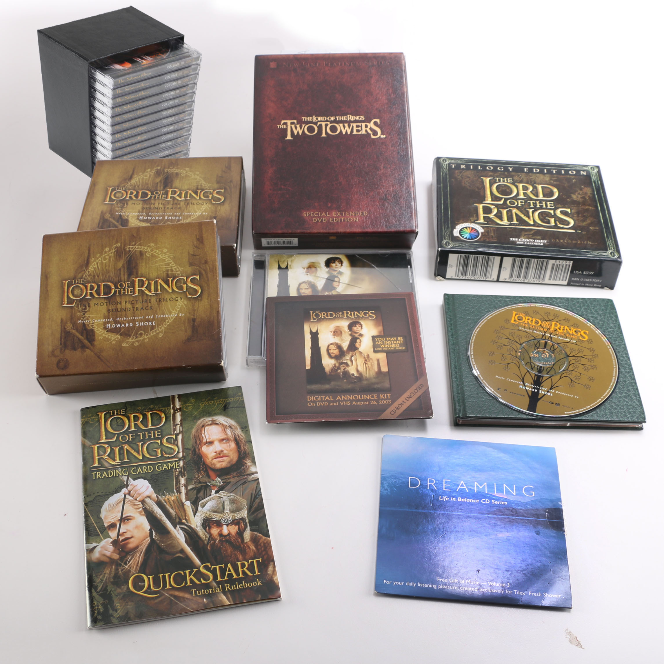 "Lord of the Rings" Trilogy Set, Card Game, Silmarillion Series
