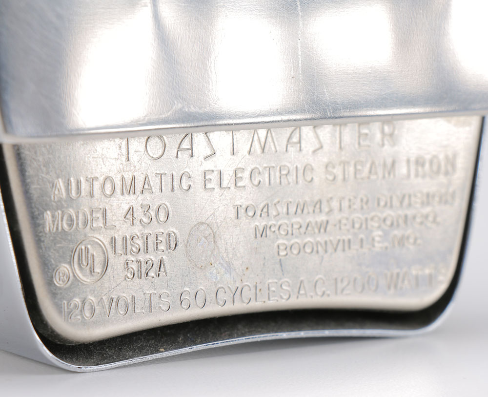 Vintage Toastmaster Steam and Dry Iron