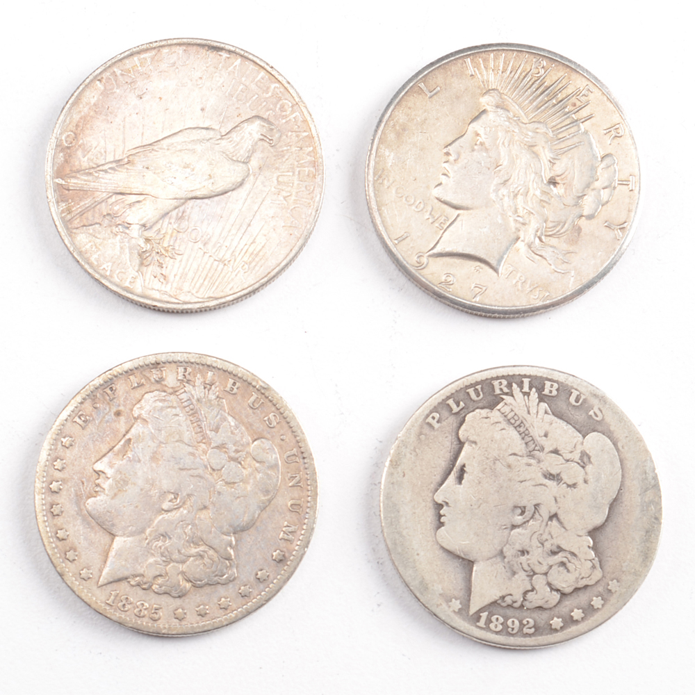 Huge Bag of 995 Silver Dollars