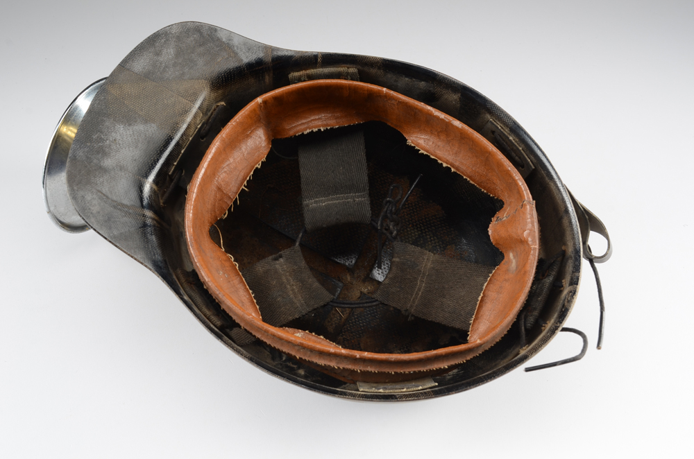 Vintage MSA Low Vein Comfo-Cap Miners Helmet with Carbide Lamp