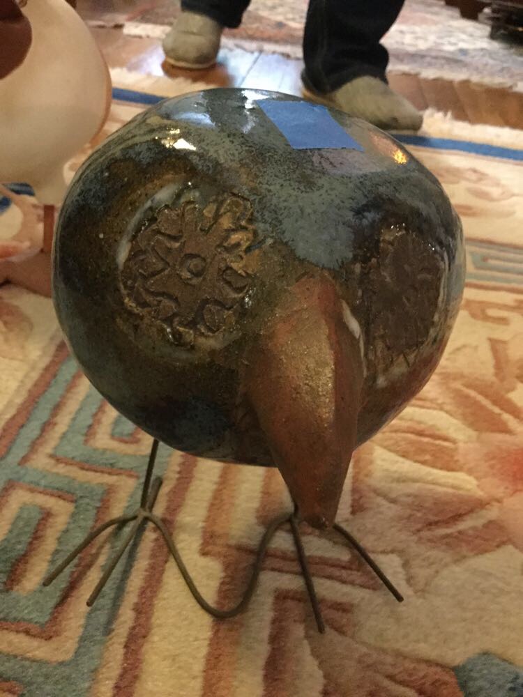 *Wilmer* Modern Bird Sculpture