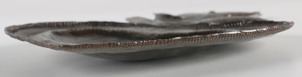 Pair of Hammered Heart Decorations