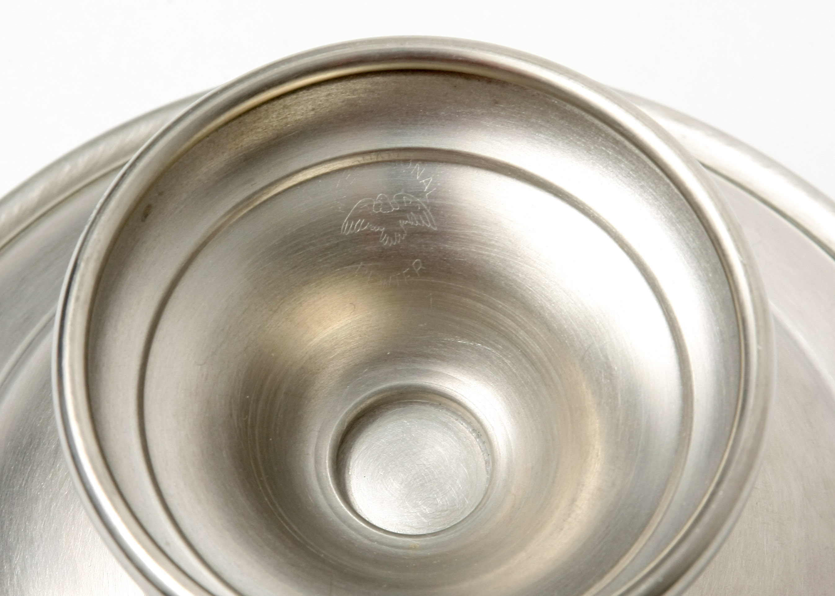 Assortment of Vintage Pewter Items