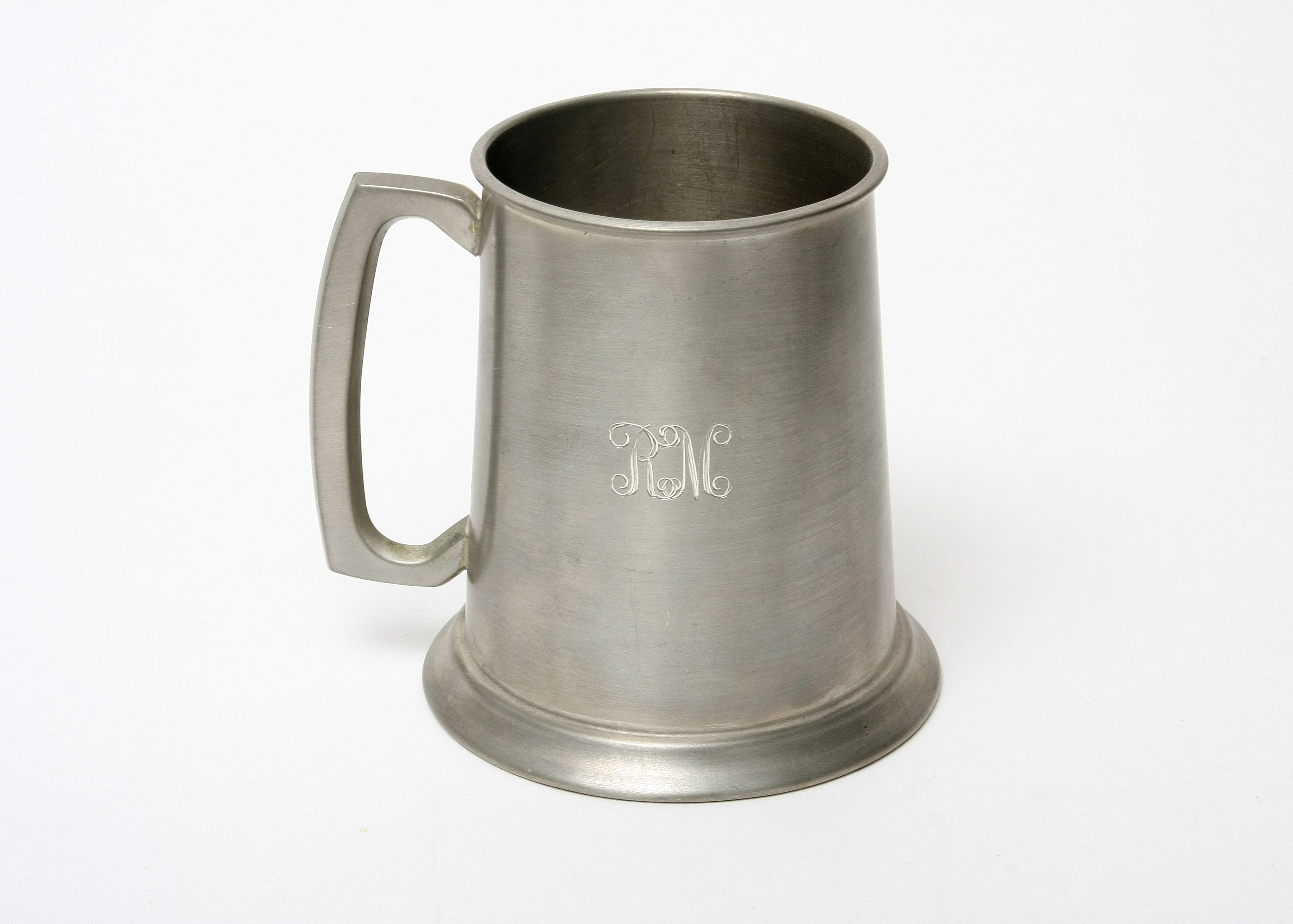 Assortment of Vintage Pewter Items