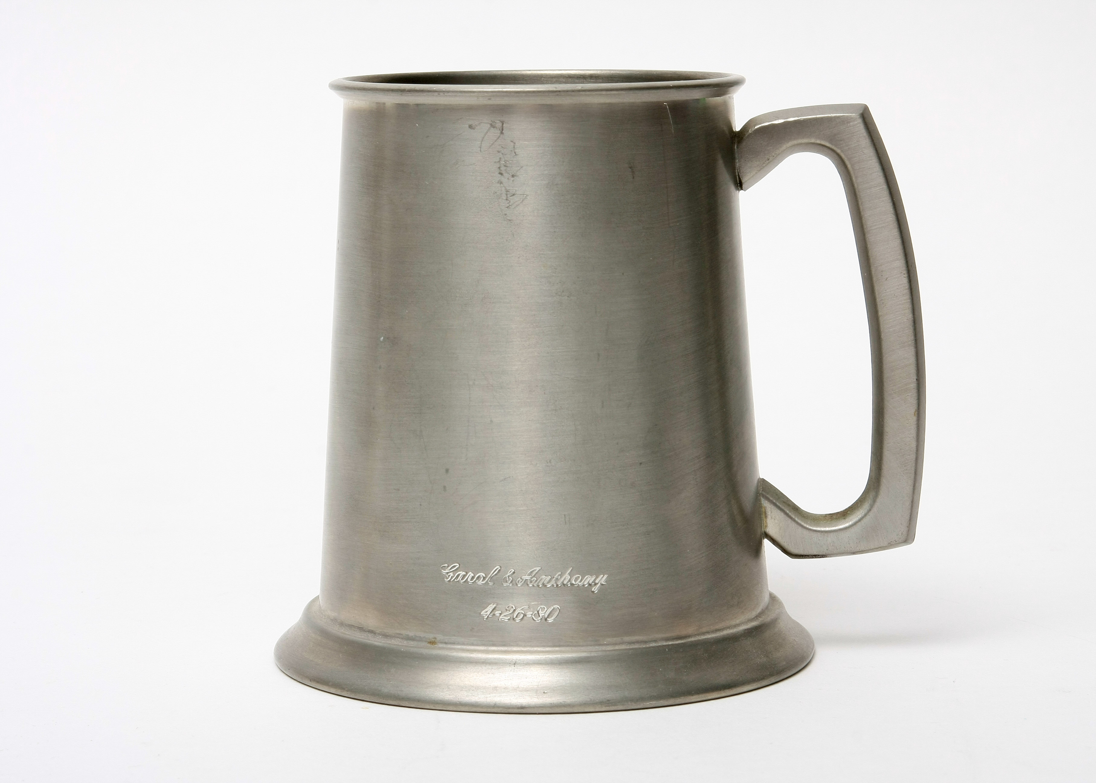 Assortment of Vintage Pewter Items