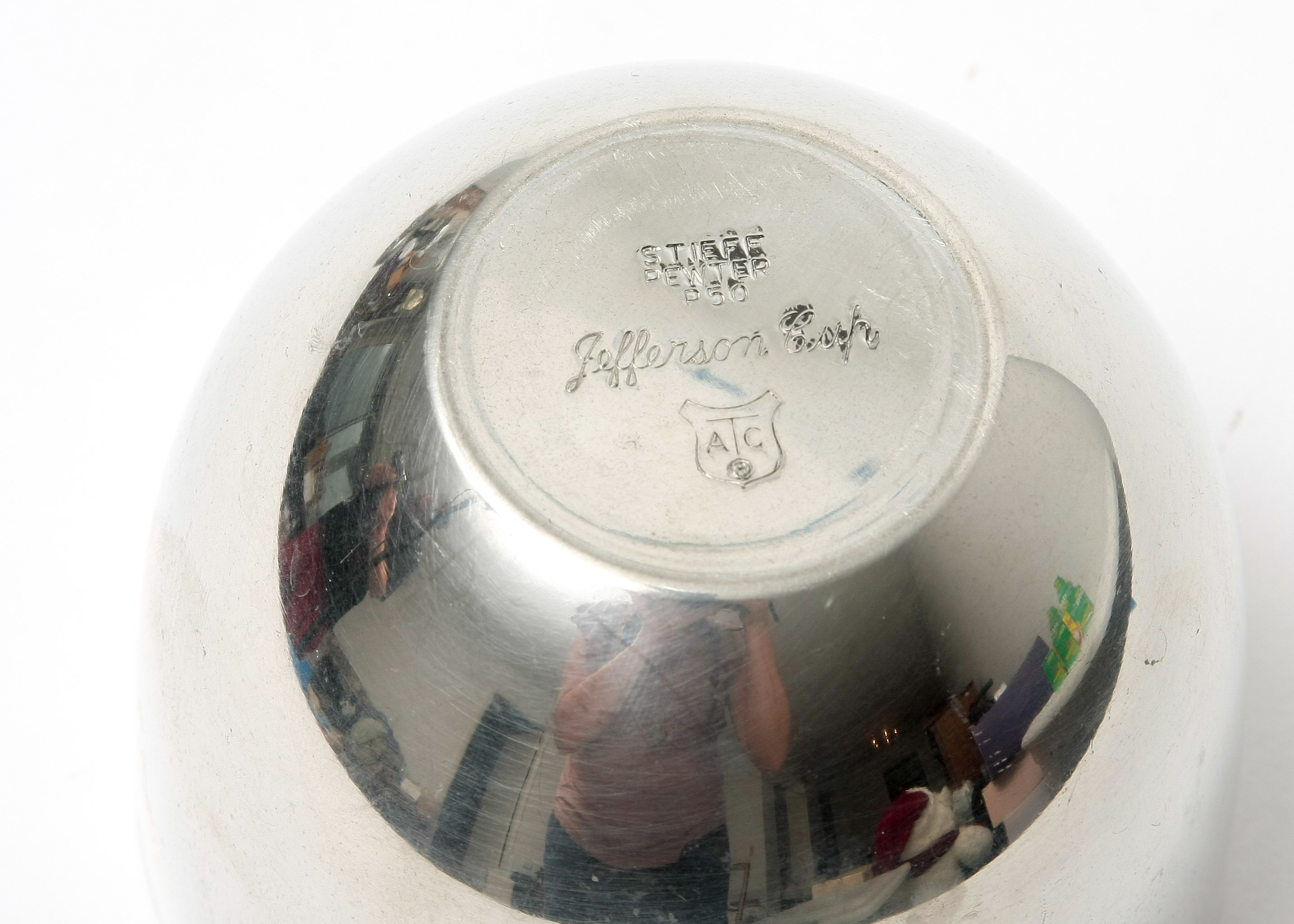 Assortment of Vintage Pewter Items