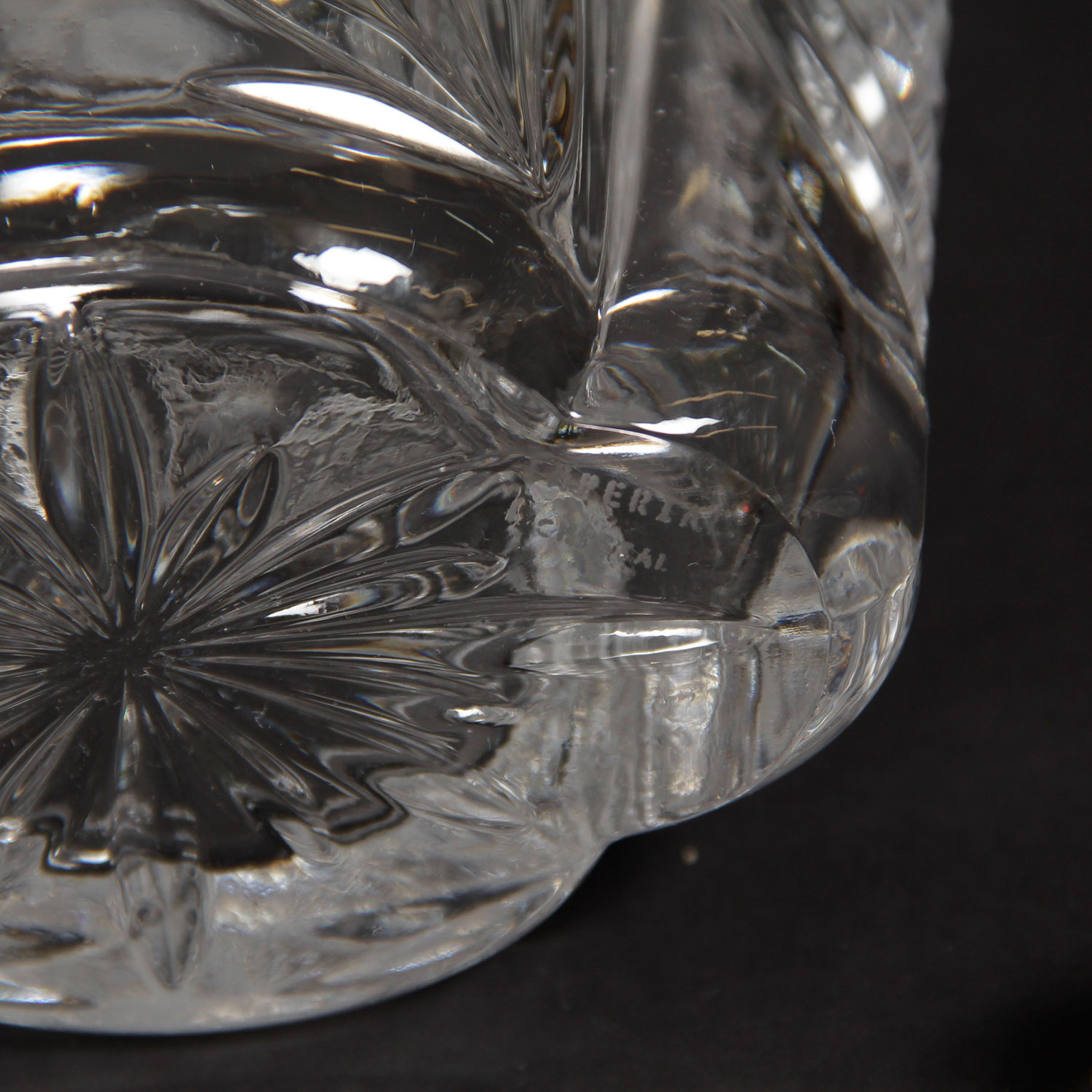 24% Lead Crystal Collection with Original Labels and Markings