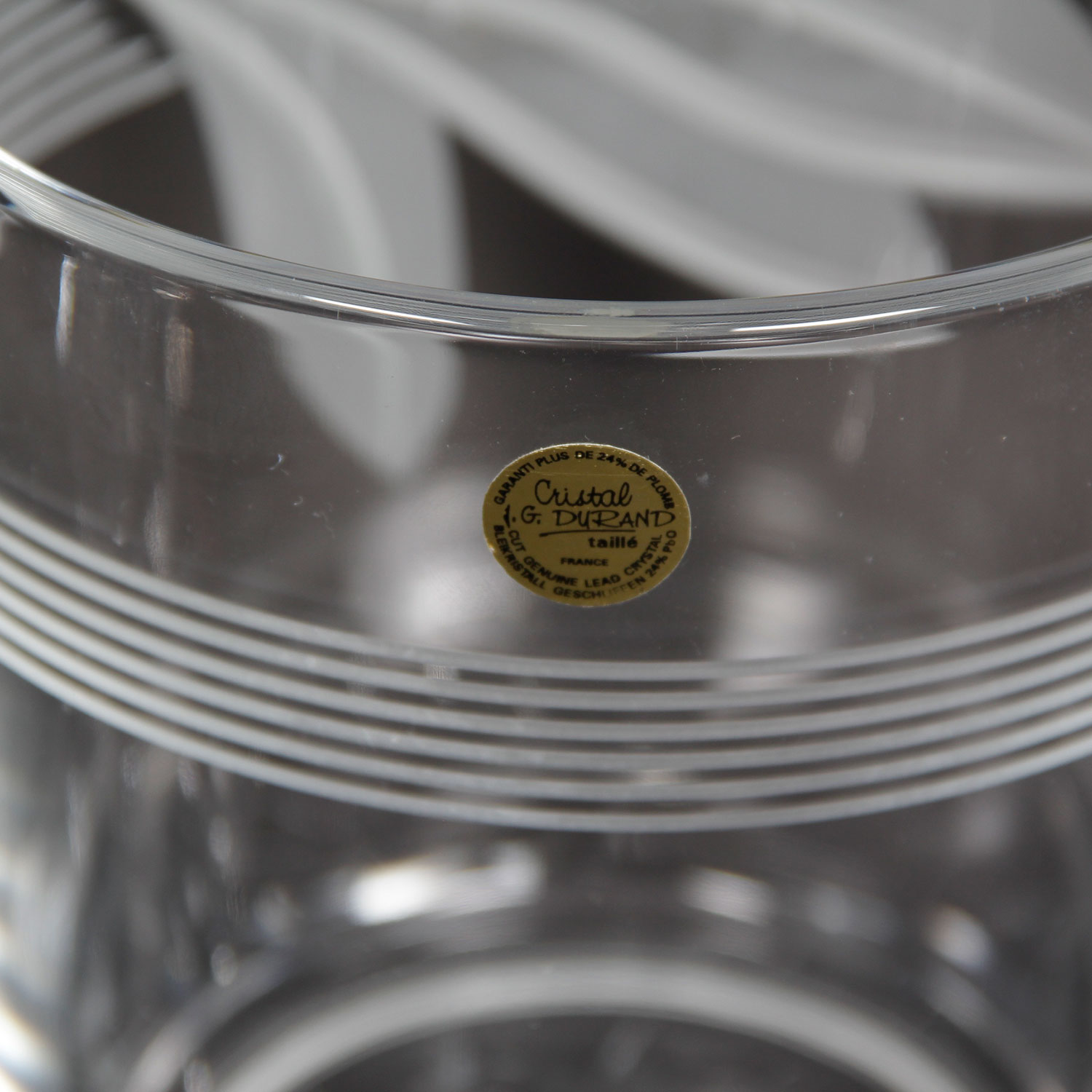 24% Lead Crystal Collection with Original Labels and Markings