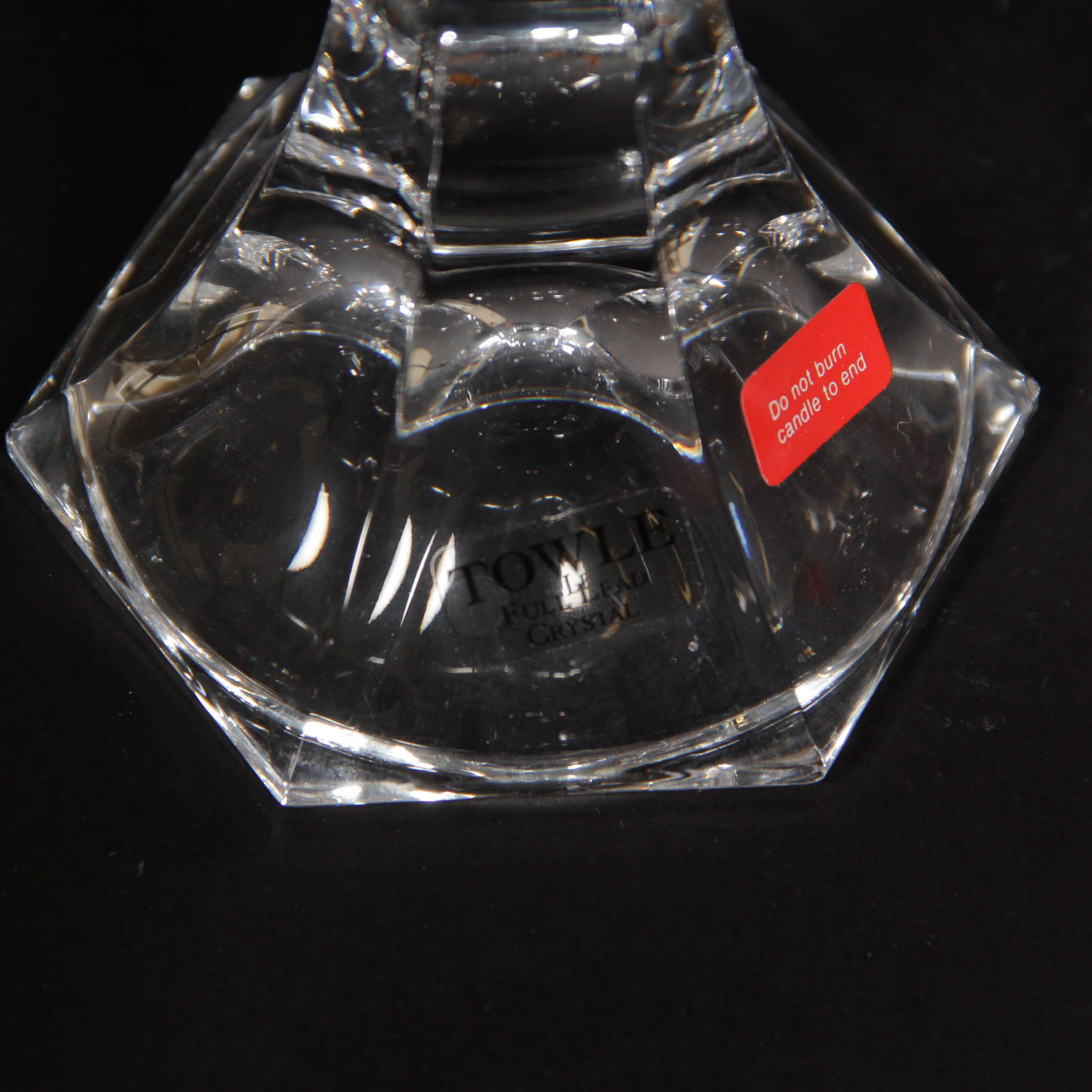 24% Lead Crystal Collection with Original Labels and Markings